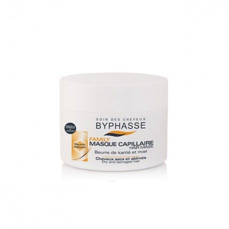 BYPHASSE Mascarilla capilar manteca de karité y miel