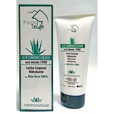 COSMETICA NATURAL Leche Corporal Hidratante con Aloe Vera 100%