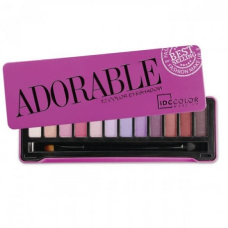IDC PALETA x 12 sombras ojos