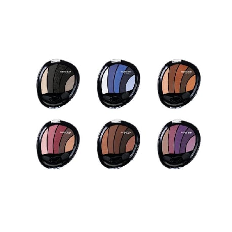 DEBORAH SMOKEY EYE PALETA 5 sombras.
